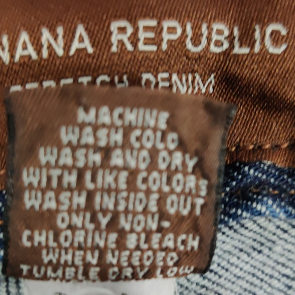 Banana Republic  High-Rise Wide-Leg  Stretch Demin - Picture 8 of 8